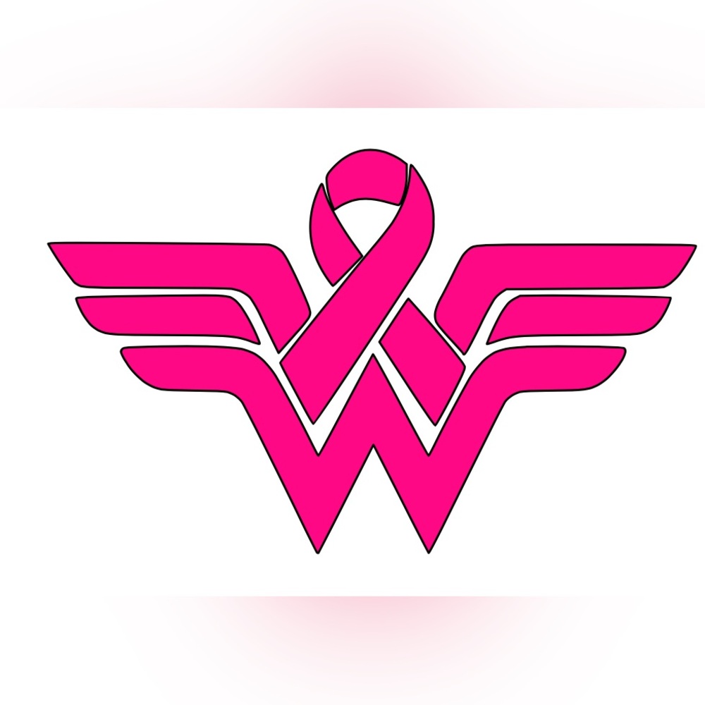 Breast cancer awareness decal
